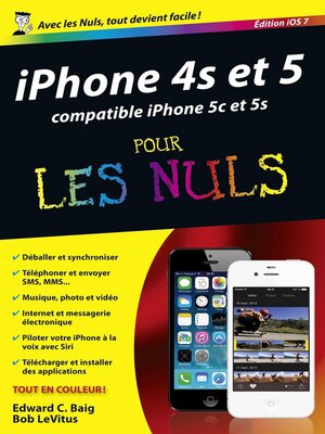 cover image of iPhone 4S et 5 édition iOS 7 Pour les Nuls
